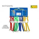 KIJO 3537 Spiral String Key Ring